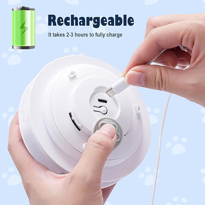 Rechargeable Cat Toy - Automatic Moving Feather